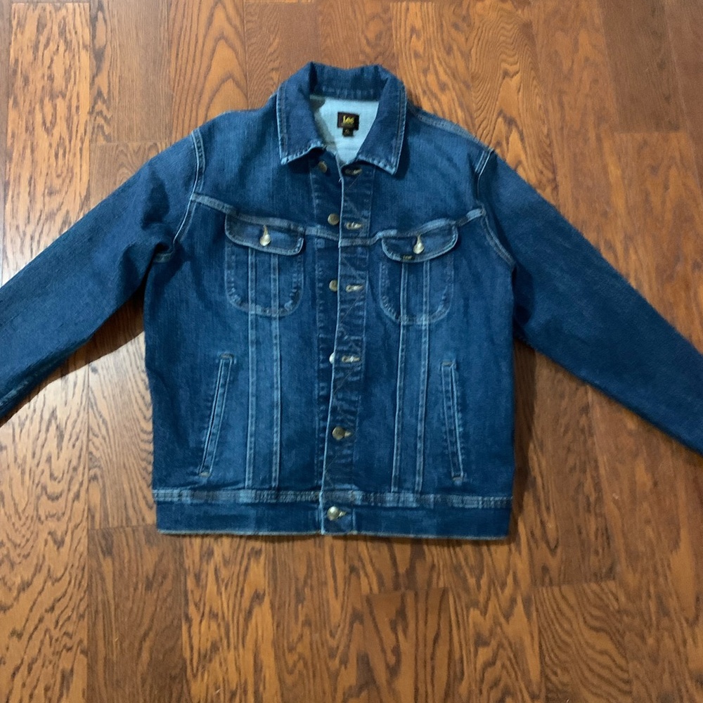 Lee Men's Dark Blue Denim Jacket
